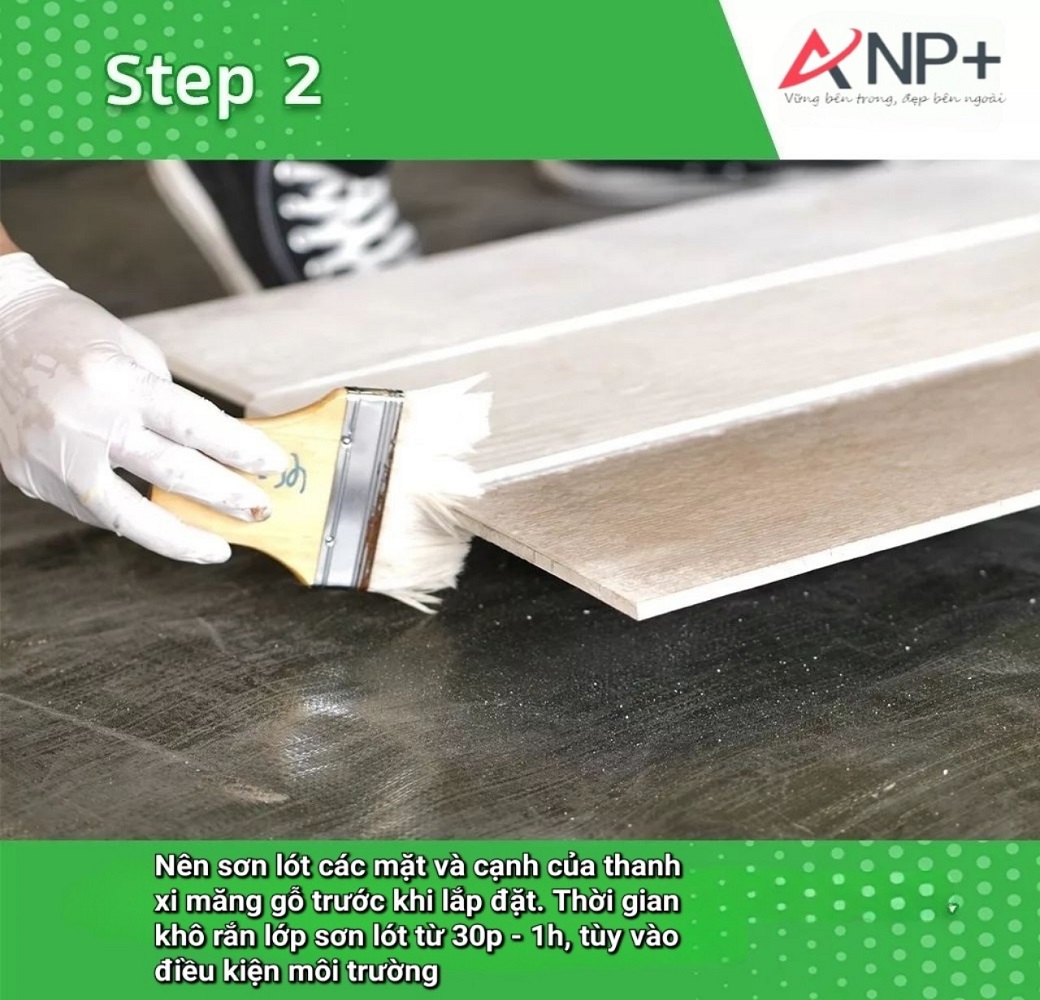 thi công gỗ ốp tường trang trí ngoài trời ANP+