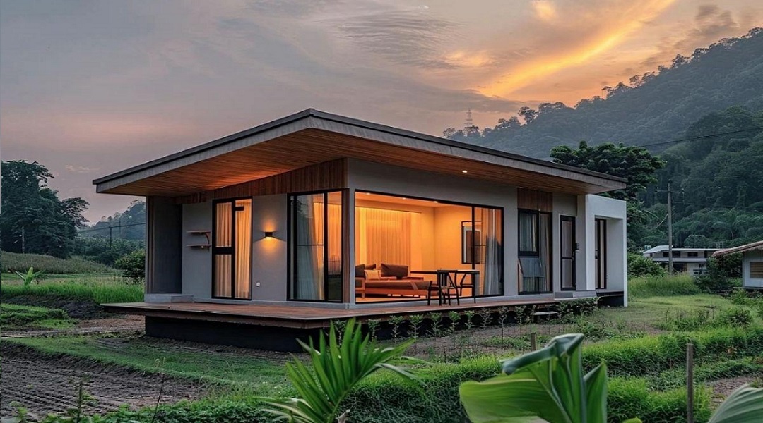 Thi công nhà Bungalow lắp ghép trọn gói ANP